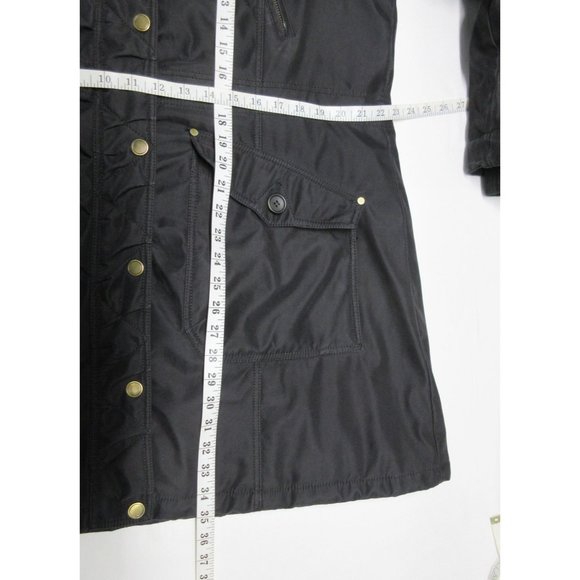 1 Madison Expedition women's full zip faux fur‎ hooded parka winter jacket XL - Picture 9 of 12